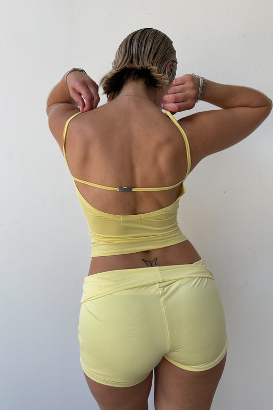 The Slinky cami - lemon