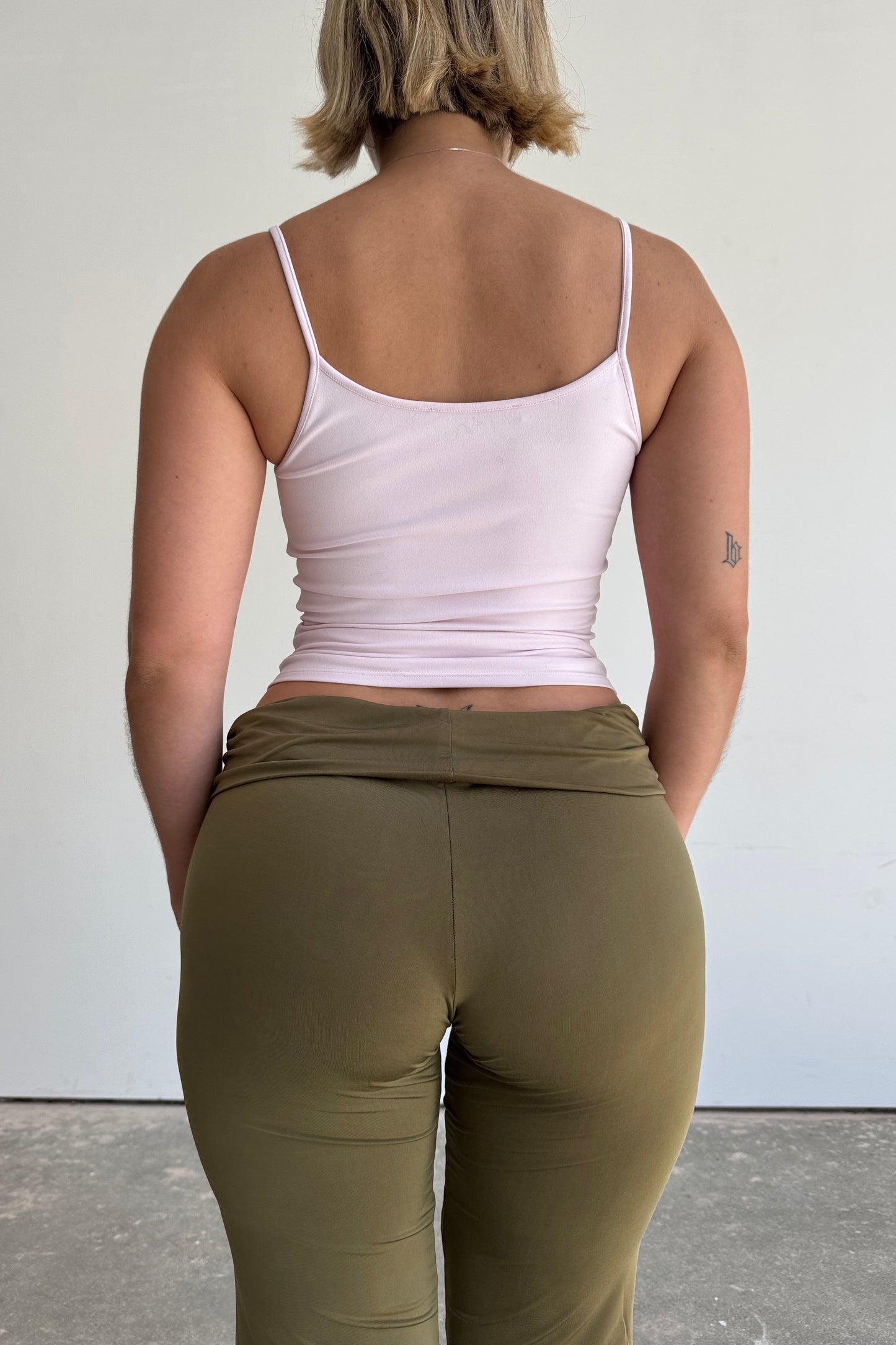 Slinky Capris - Olive
