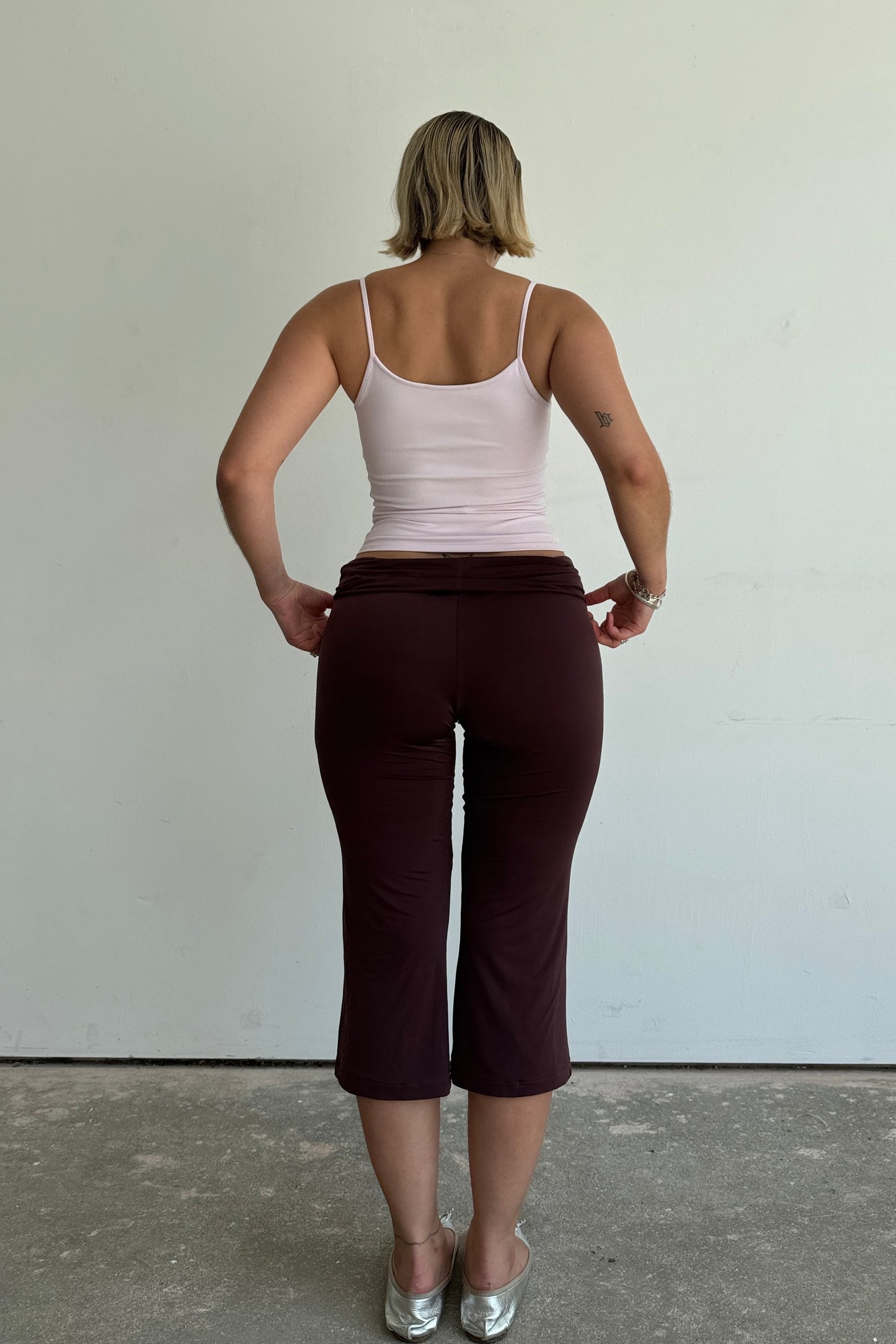 Slinky Capris - Espresso