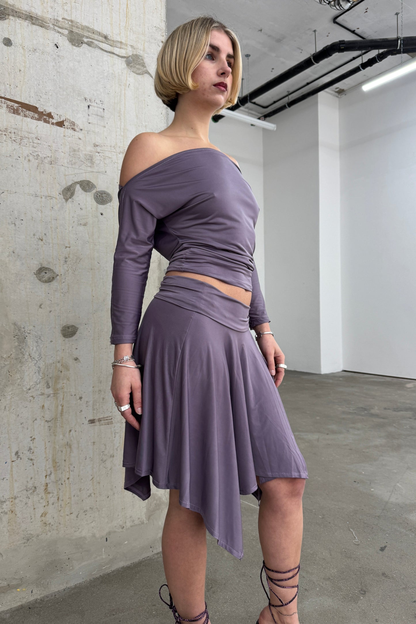 Slinky Skirt - Dusk