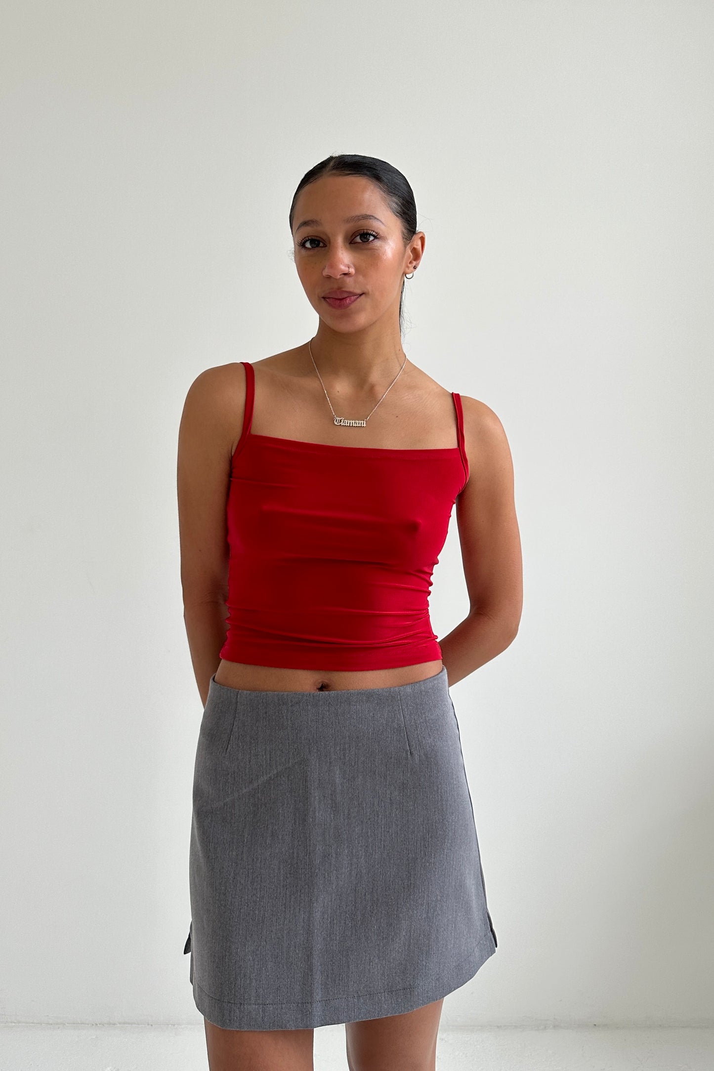 The Slinky cami - red