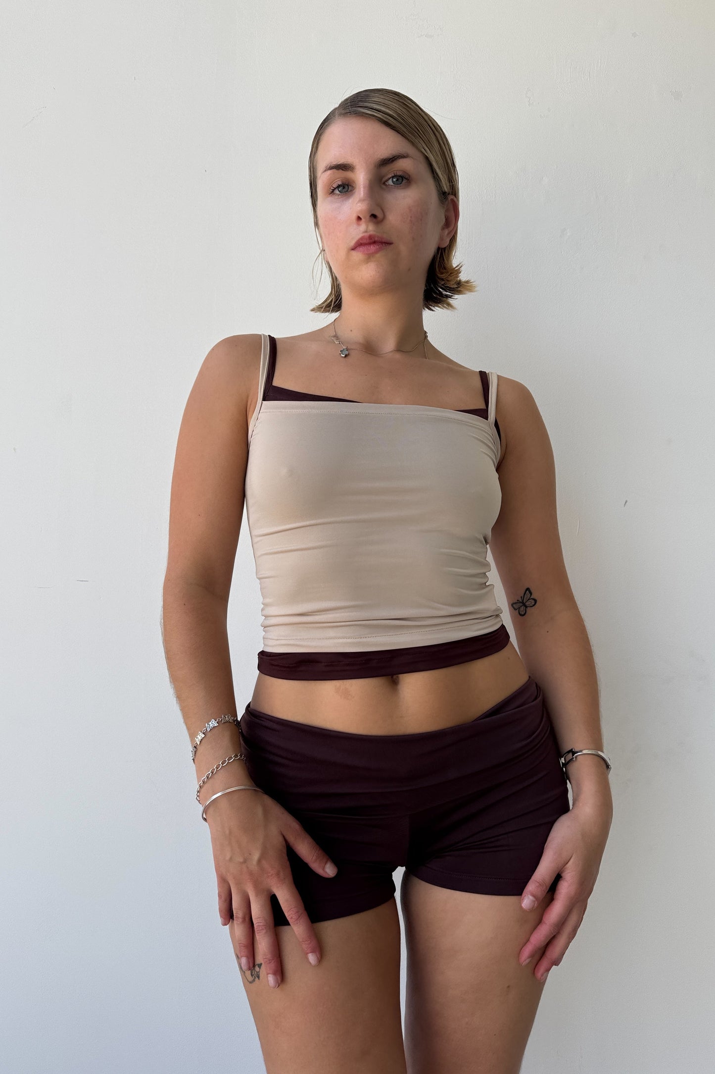 The Slinky cami - tan