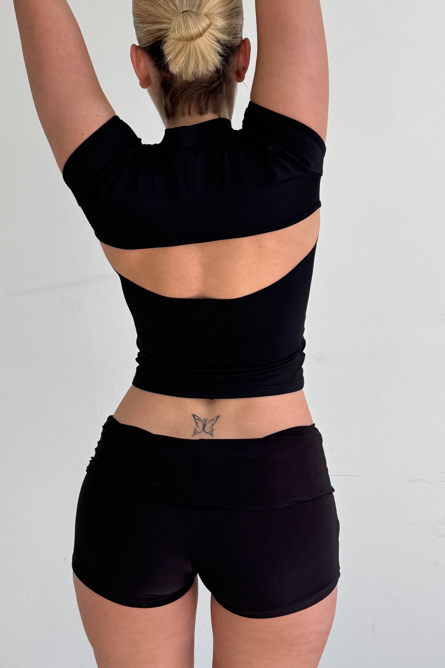 The Mock Neck Top - Ink