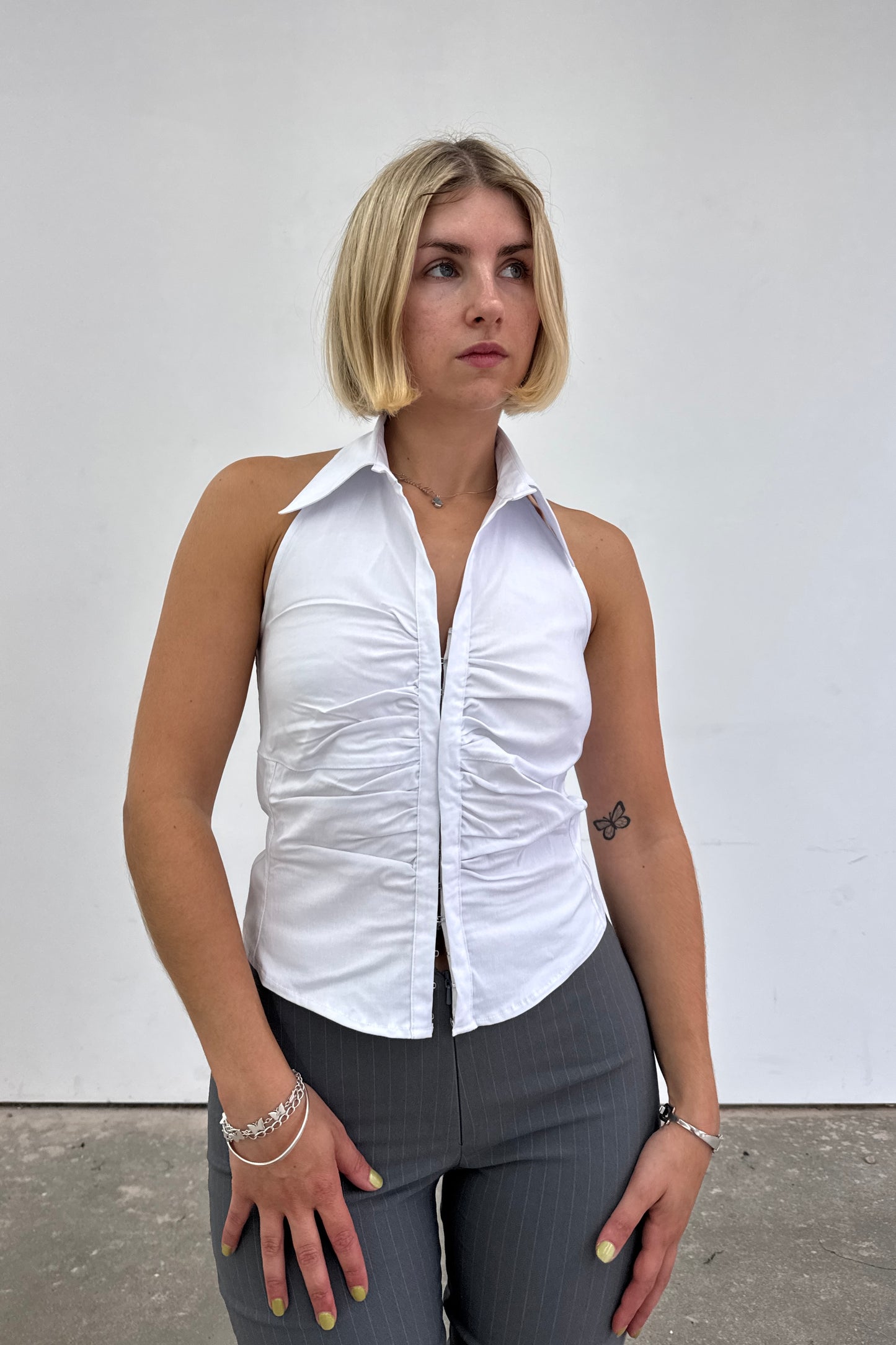 The Halter Lindsay - White