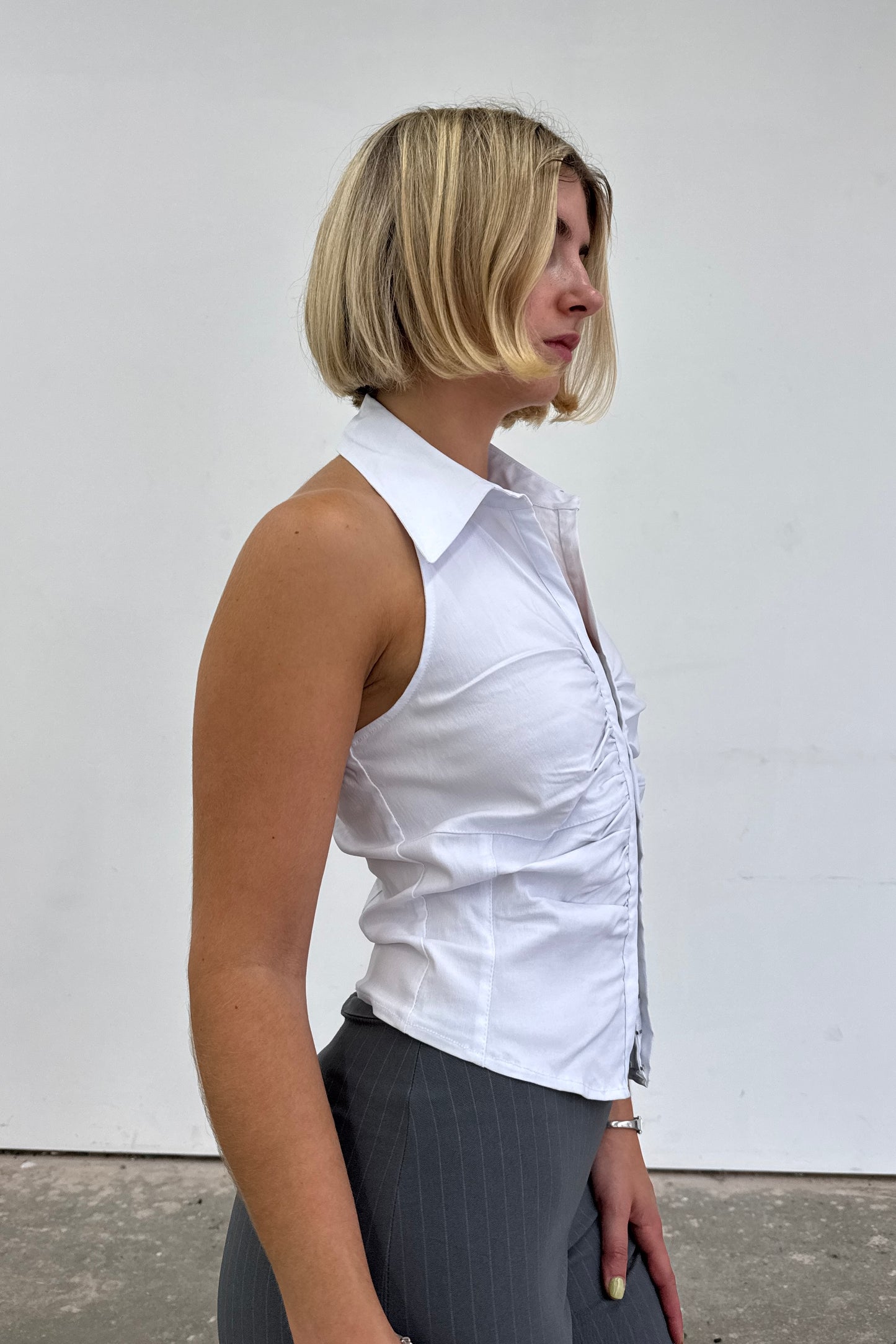 The Halter Lindsay - White
