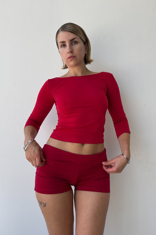 The Slinky top - cherry