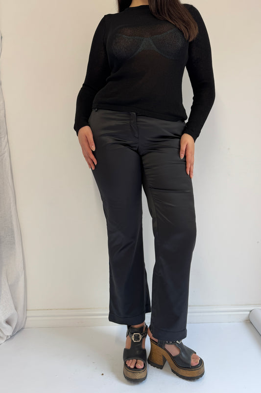 The Naomi Long Sleeve - Black