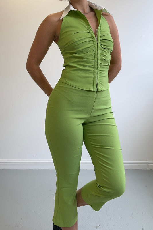 The Halter Lindsay - Pistachio