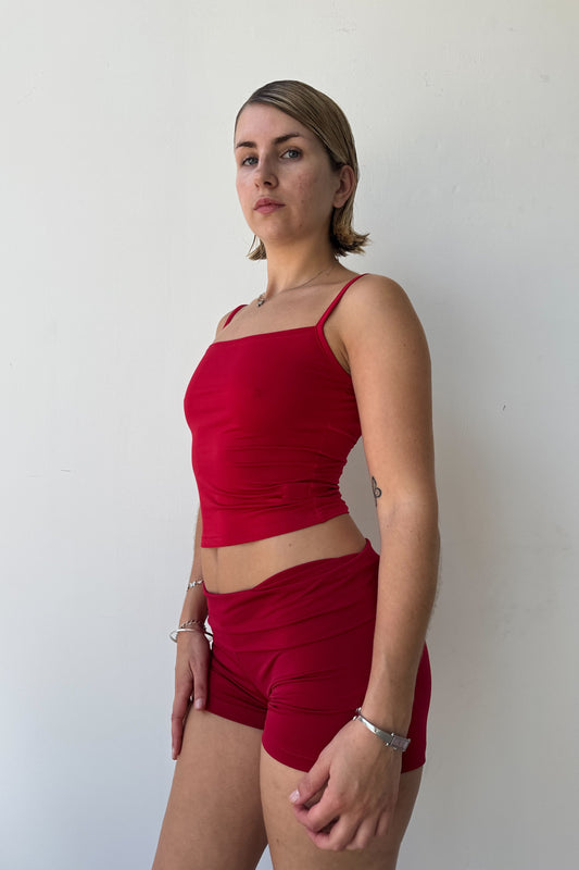 The Slinky cami - red