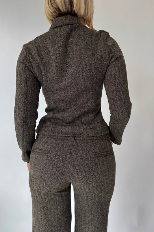 The Saddle Capris - Brown