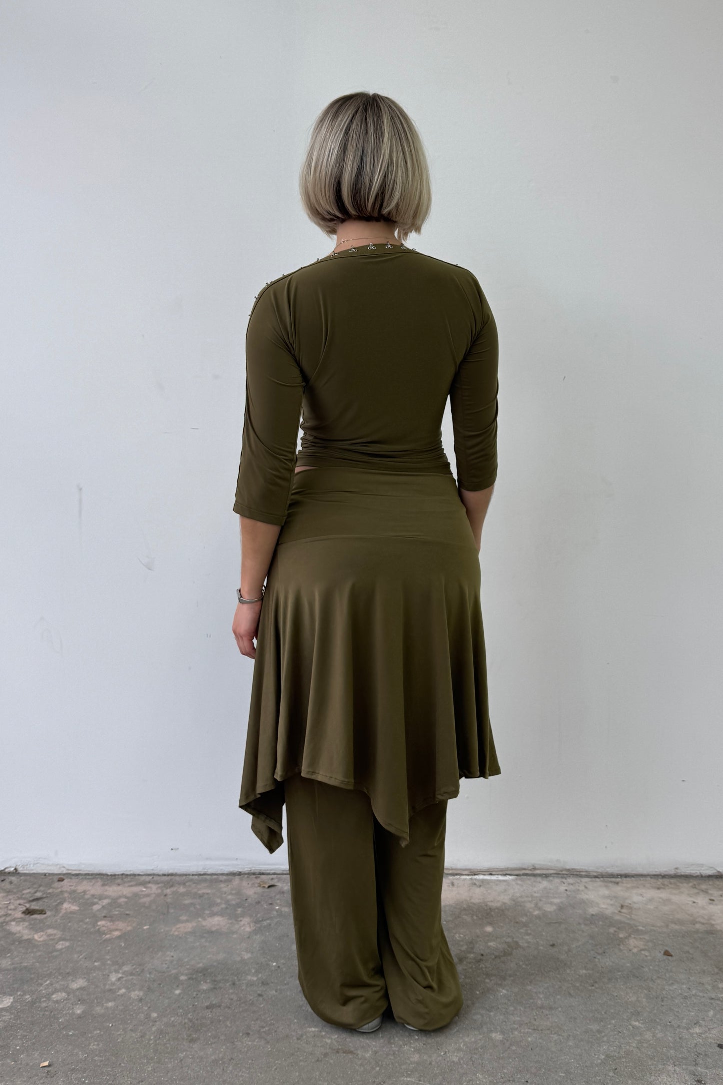 Slinky Trousers - Olive