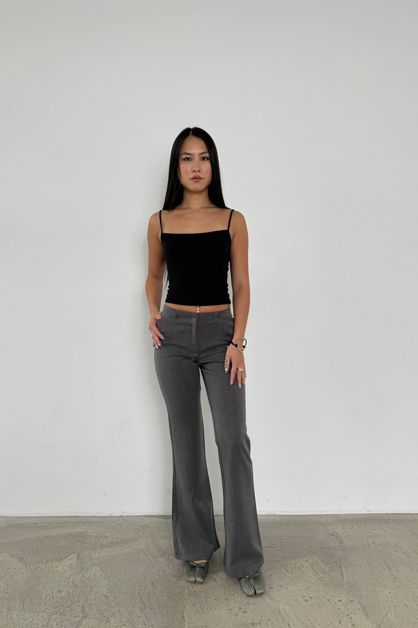 The Elle Trousers - Grey