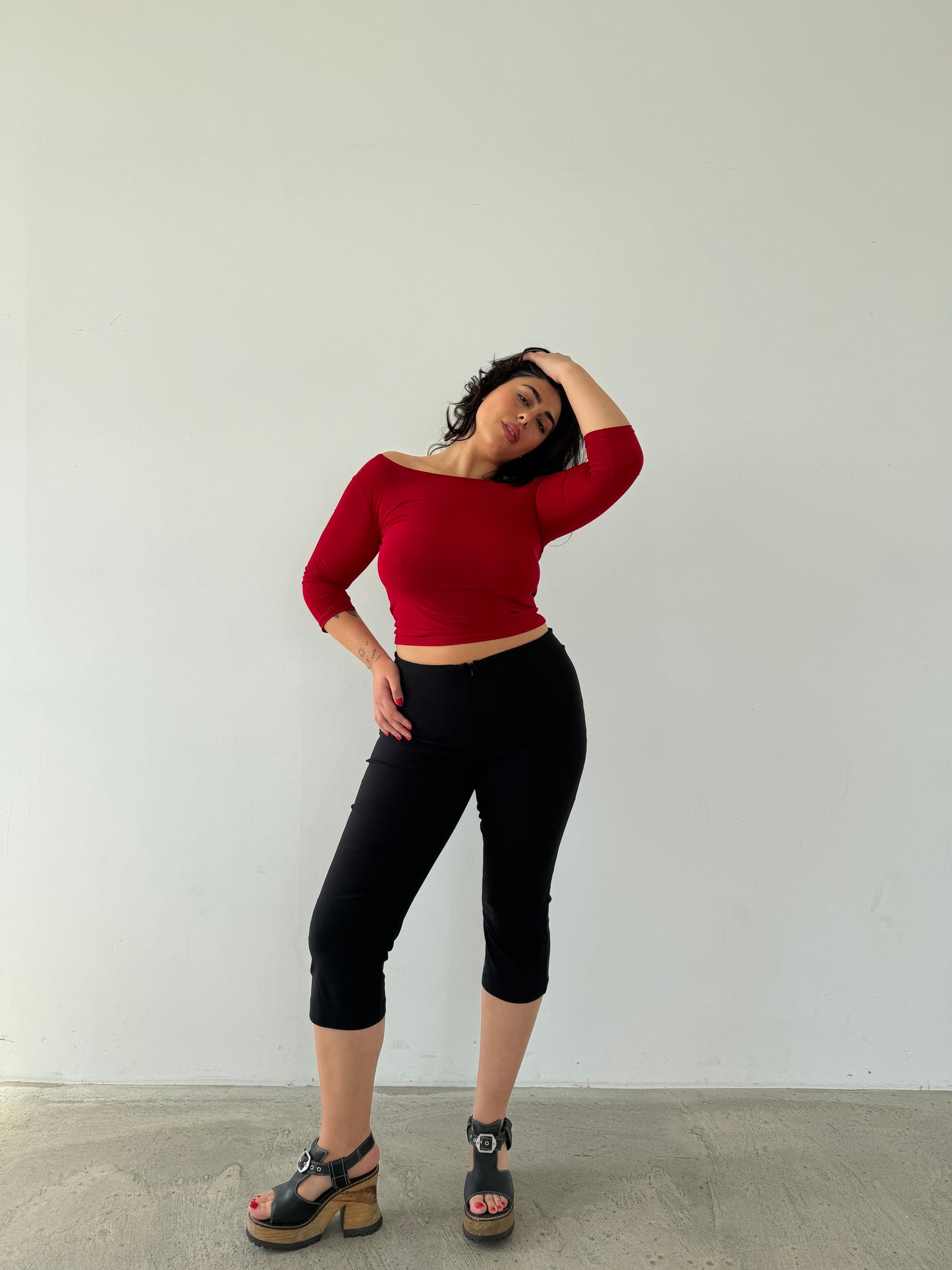 The Slinky top - cherry