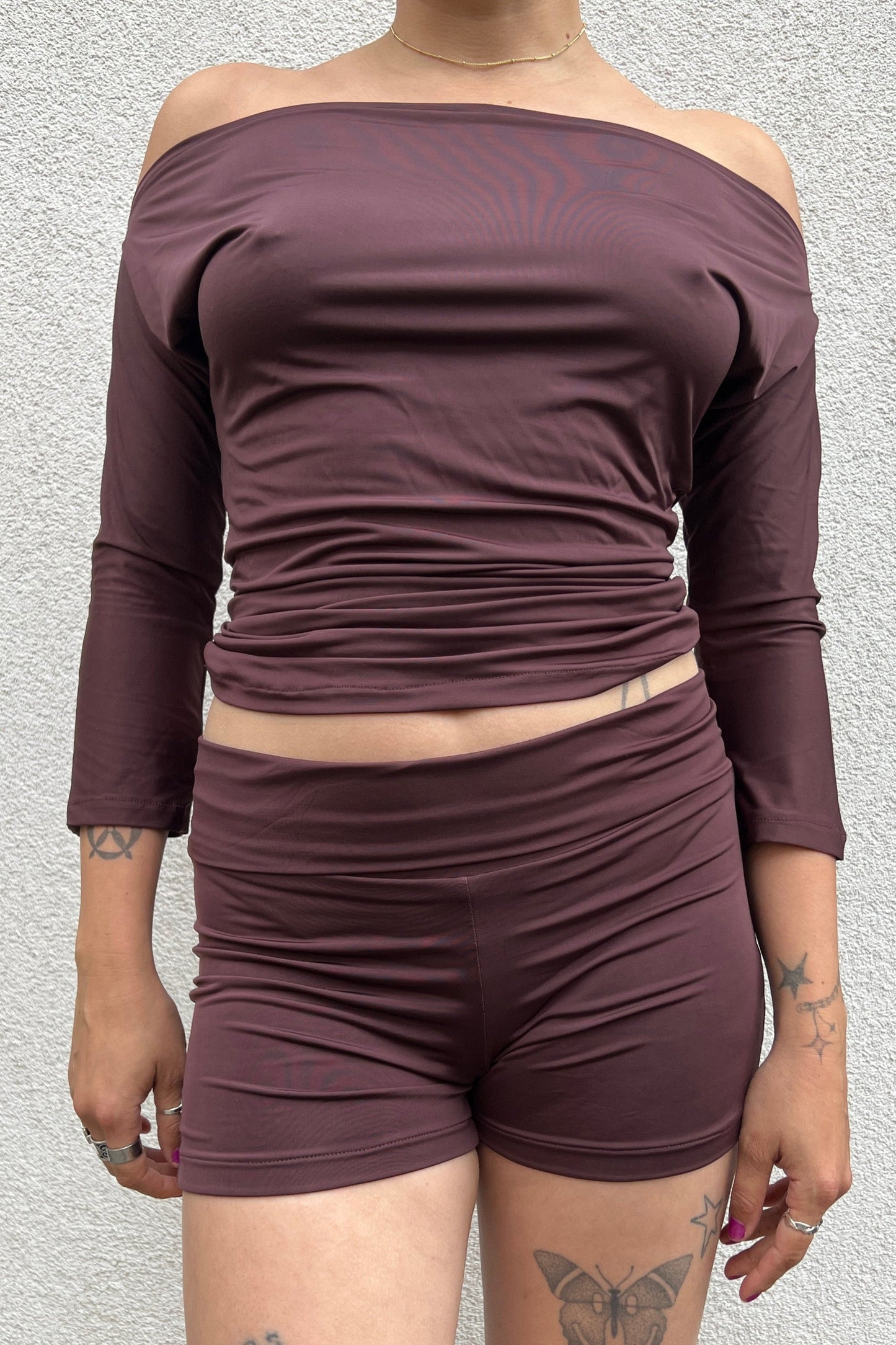 Slinky shorts - Espresso
