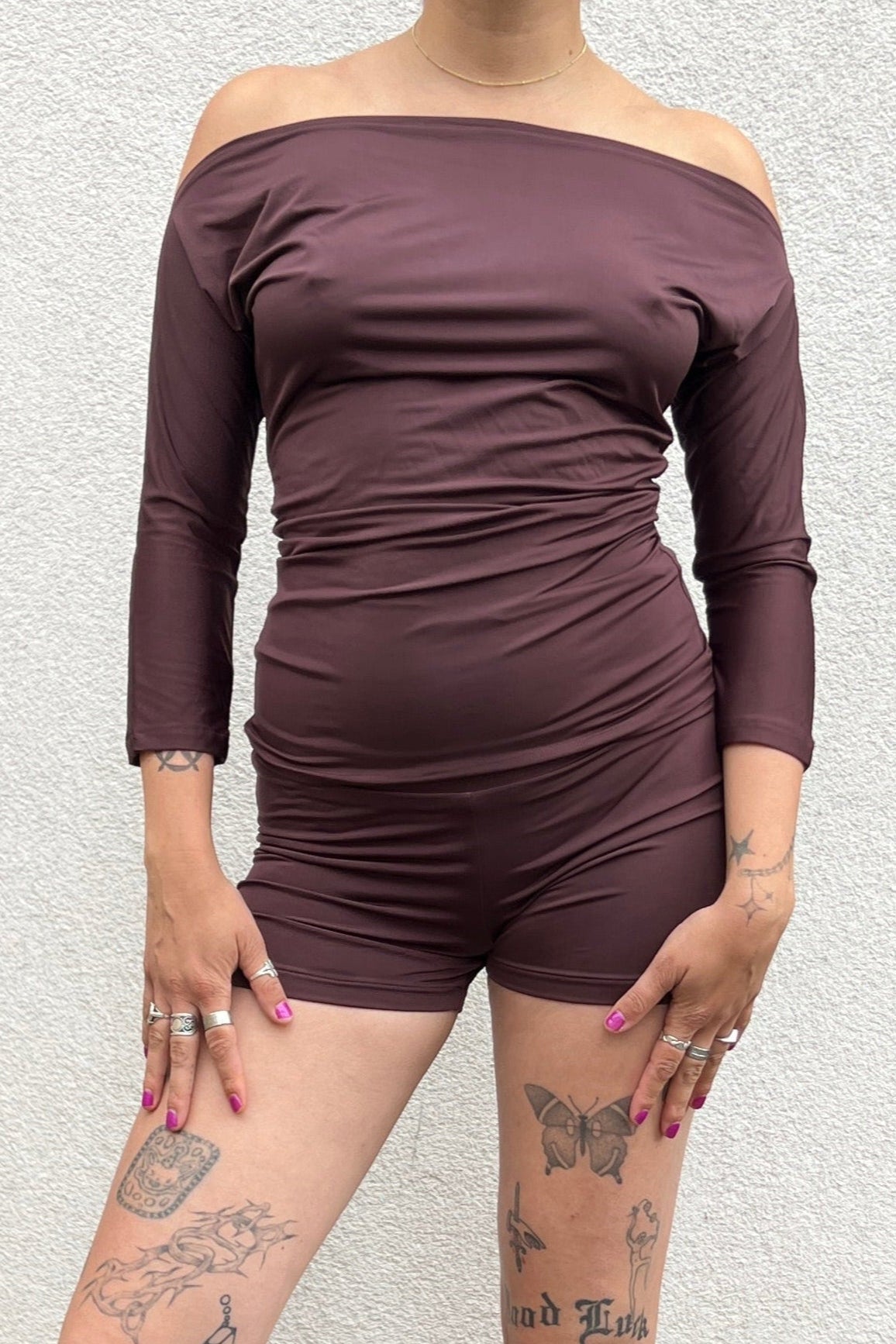 Slinky shorts - Espresso