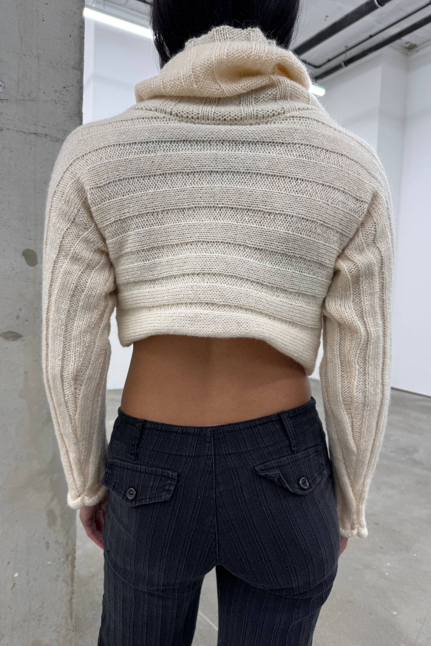 The 2 way knit - Cream