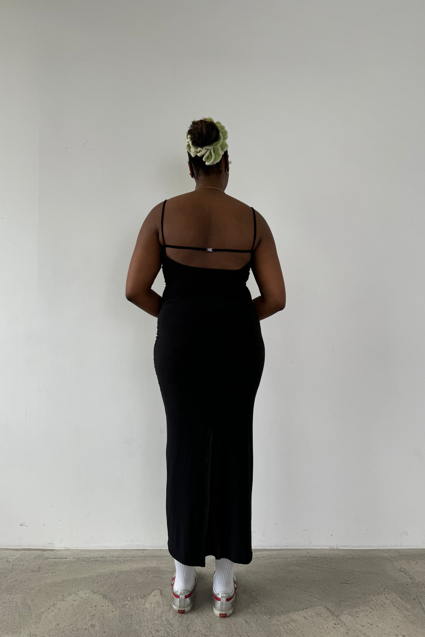 The Slinky Maxi Dress - Black