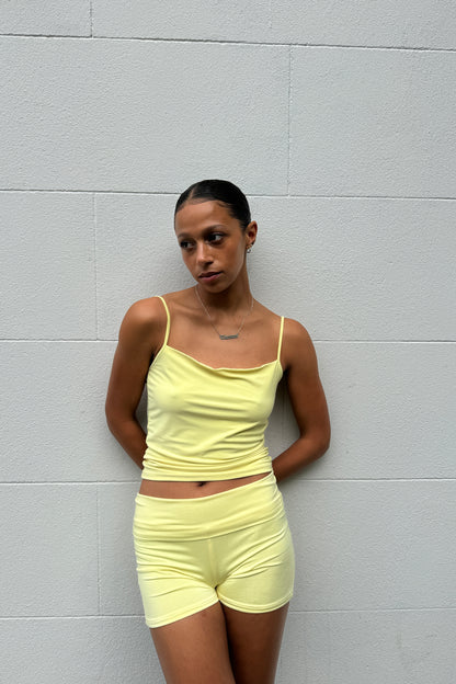 Slinky shorts - Lemon