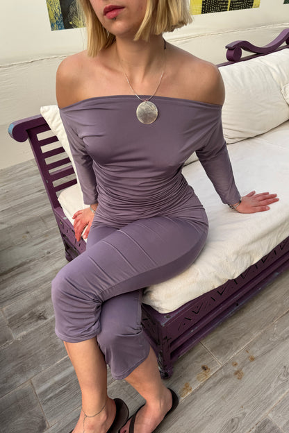 Slinky Capris - Dusk