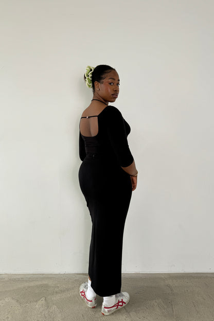 Elle Maxi Skirt - Black