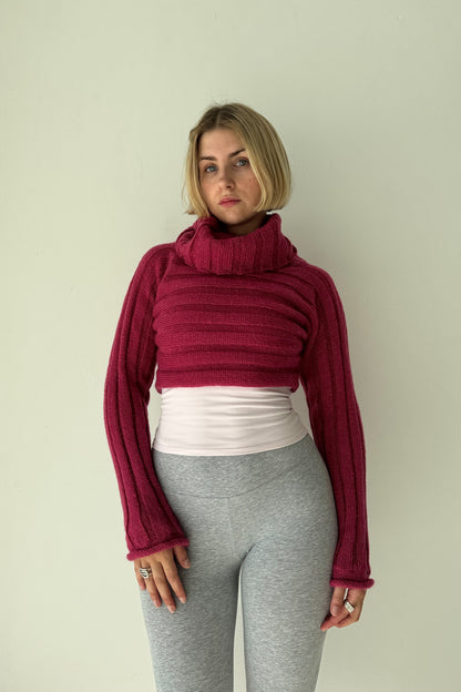 2 Way Knit - Raspberry