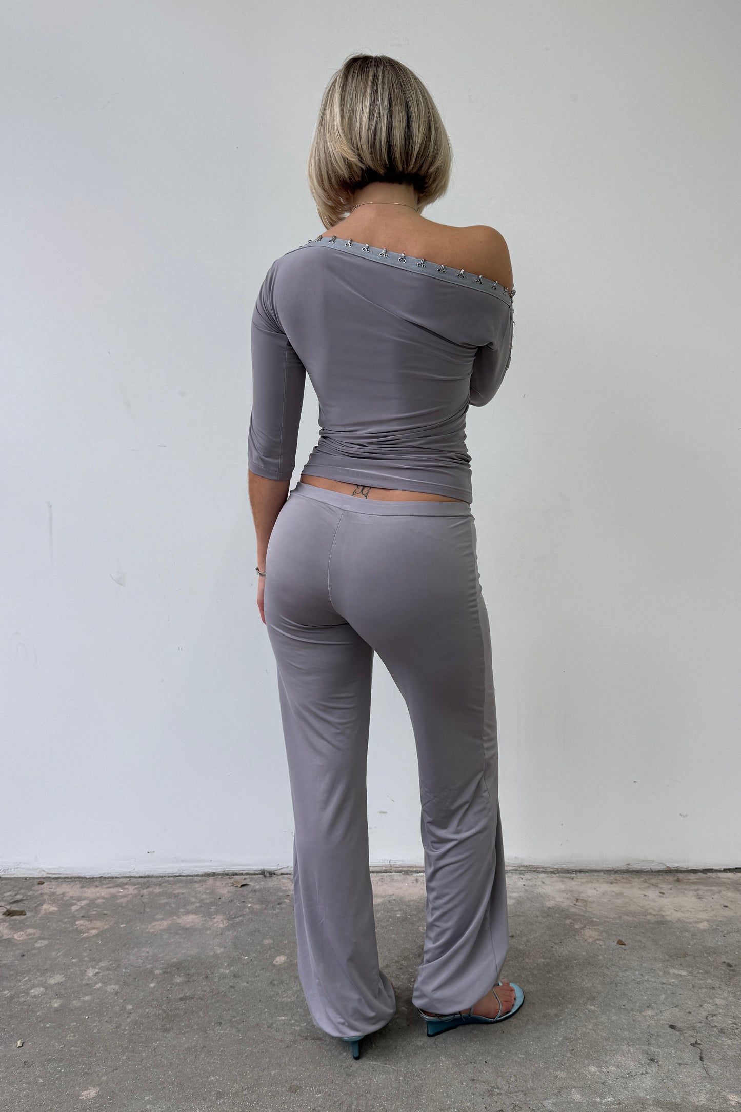 Slinky Trousers - Cloud