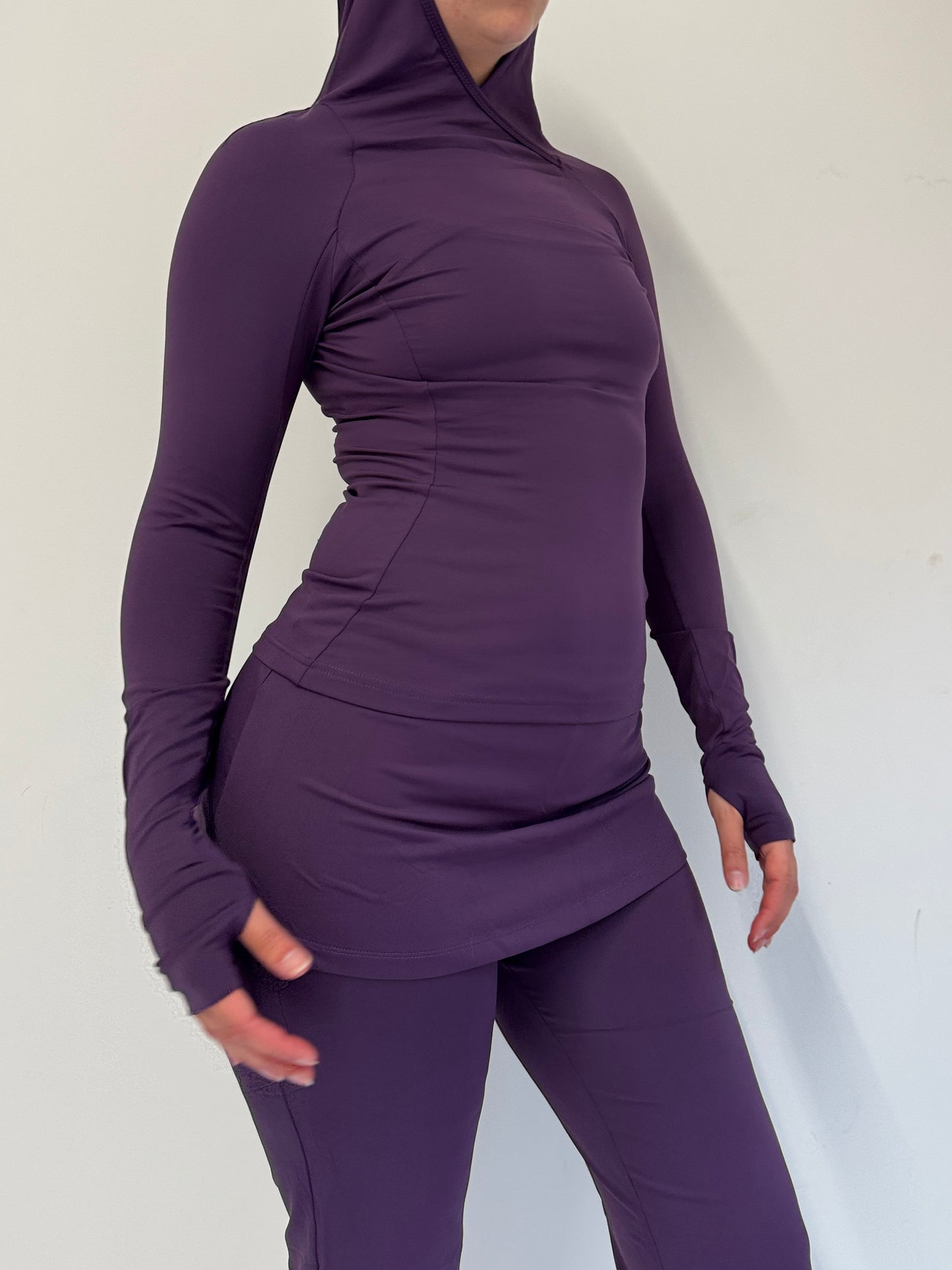 Flex Long Sleeve - Aubergine