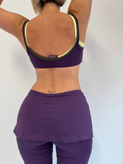 Flex Bra - Aubergine