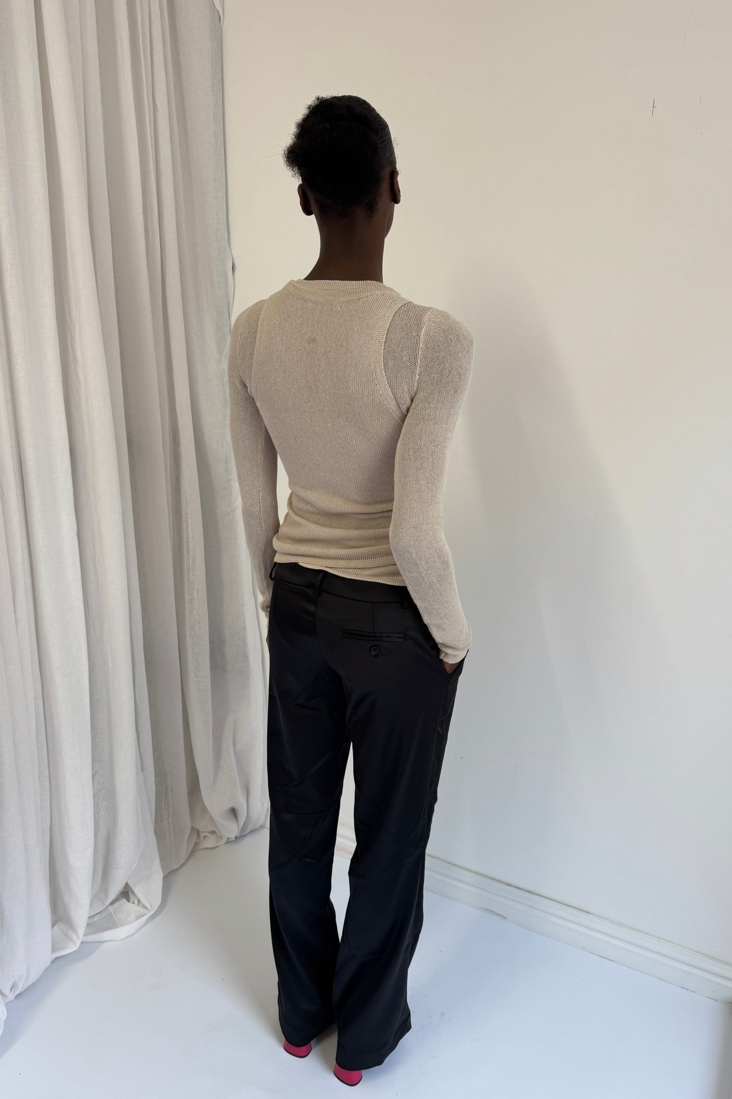 The Naomi Long Sleeve - Oat