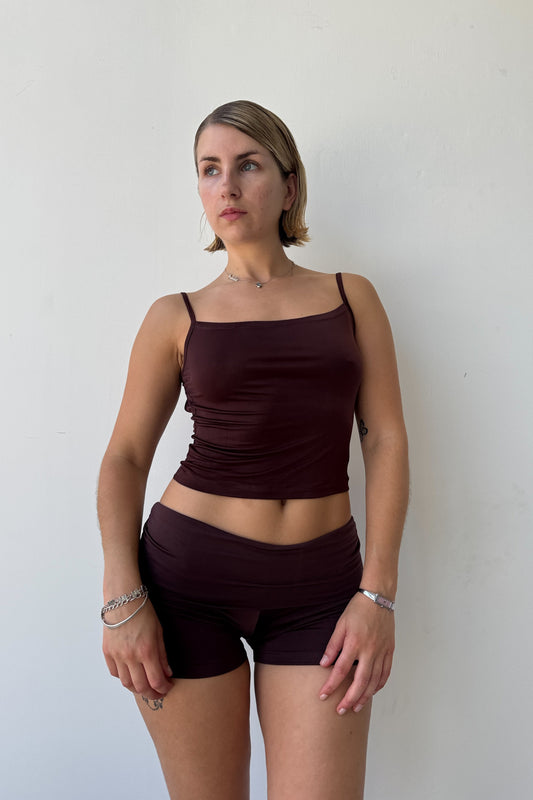 The Slinky cami - espresso