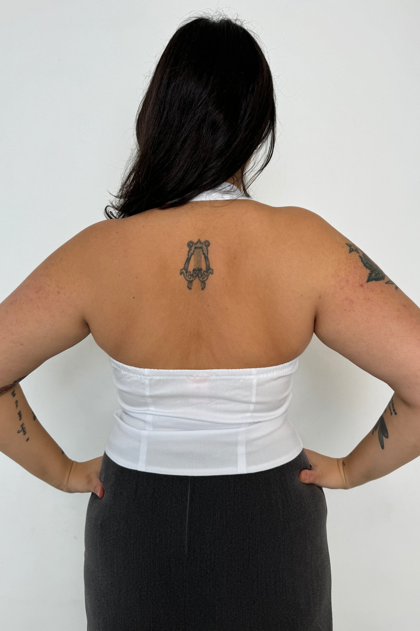 The Halter Lindsay - White