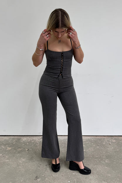 Elle Top - Grey