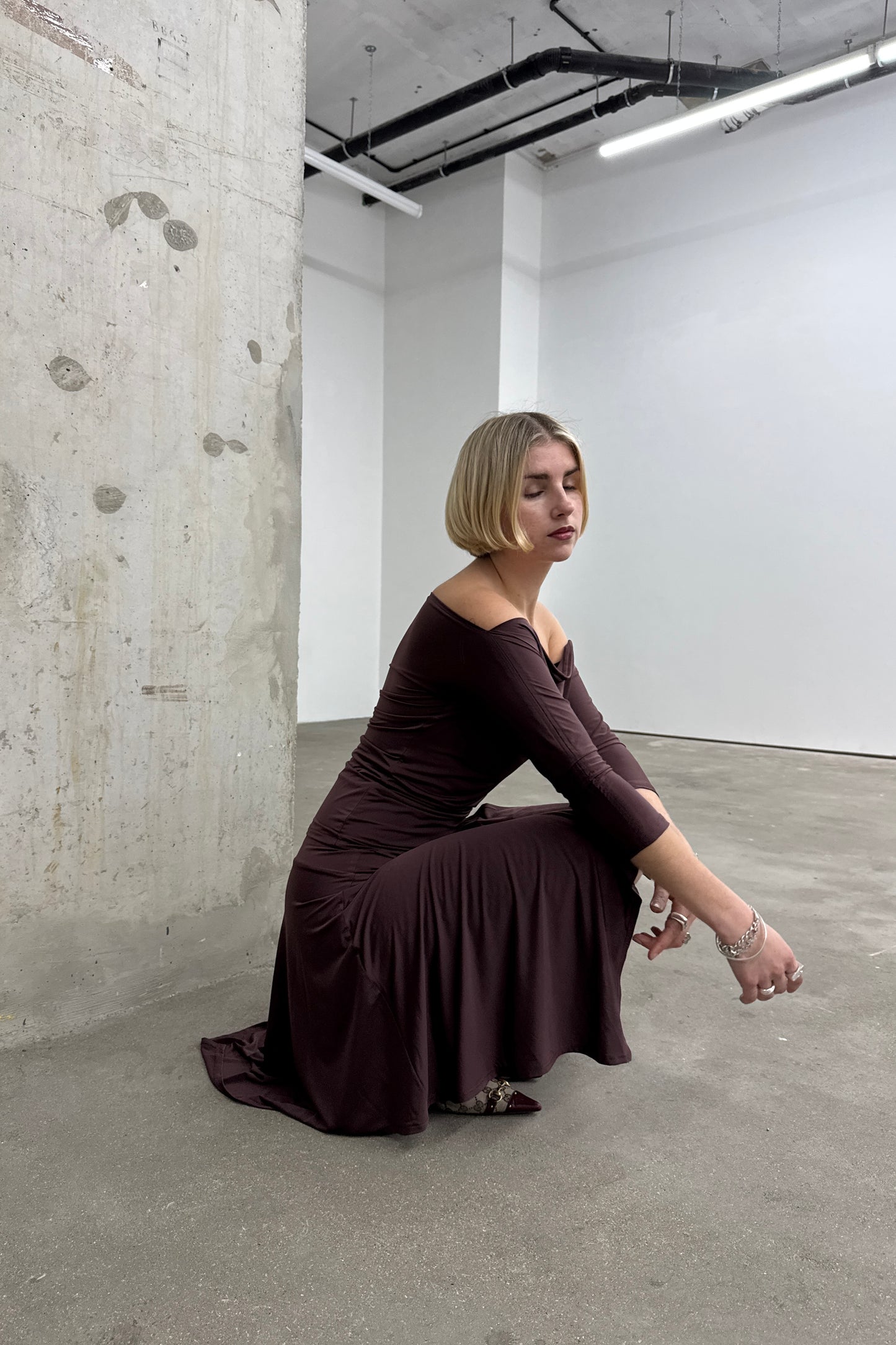 Slinky Skirt - Espresso