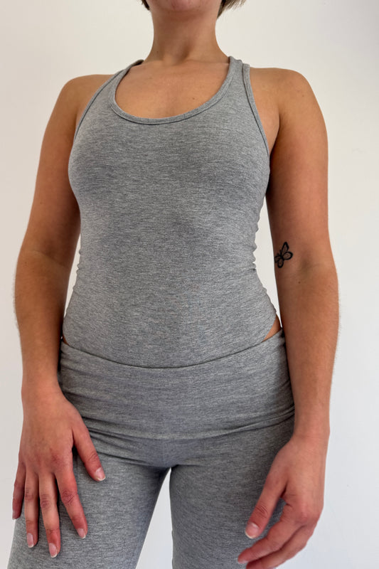 Claudia Bodysuit - Grey