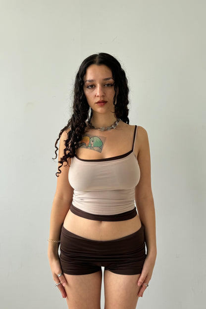 Slinky cami - tan