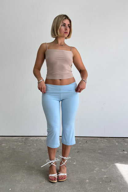 Slinky Capris -  Sky