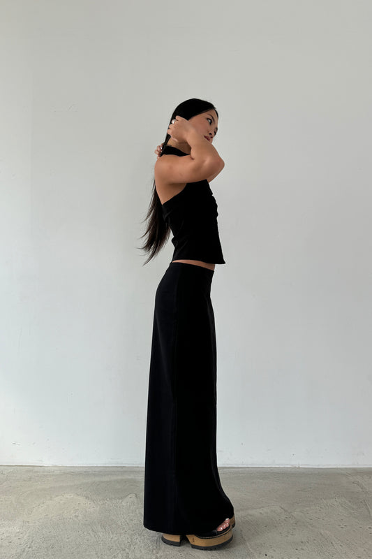The Elle Maxi Skirt - Black