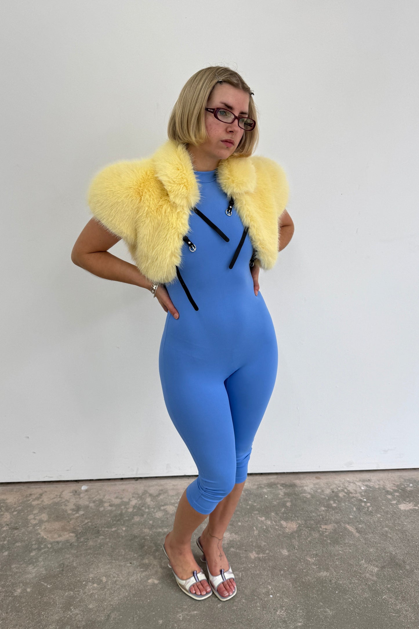 The Bodysuit - Powder Blue