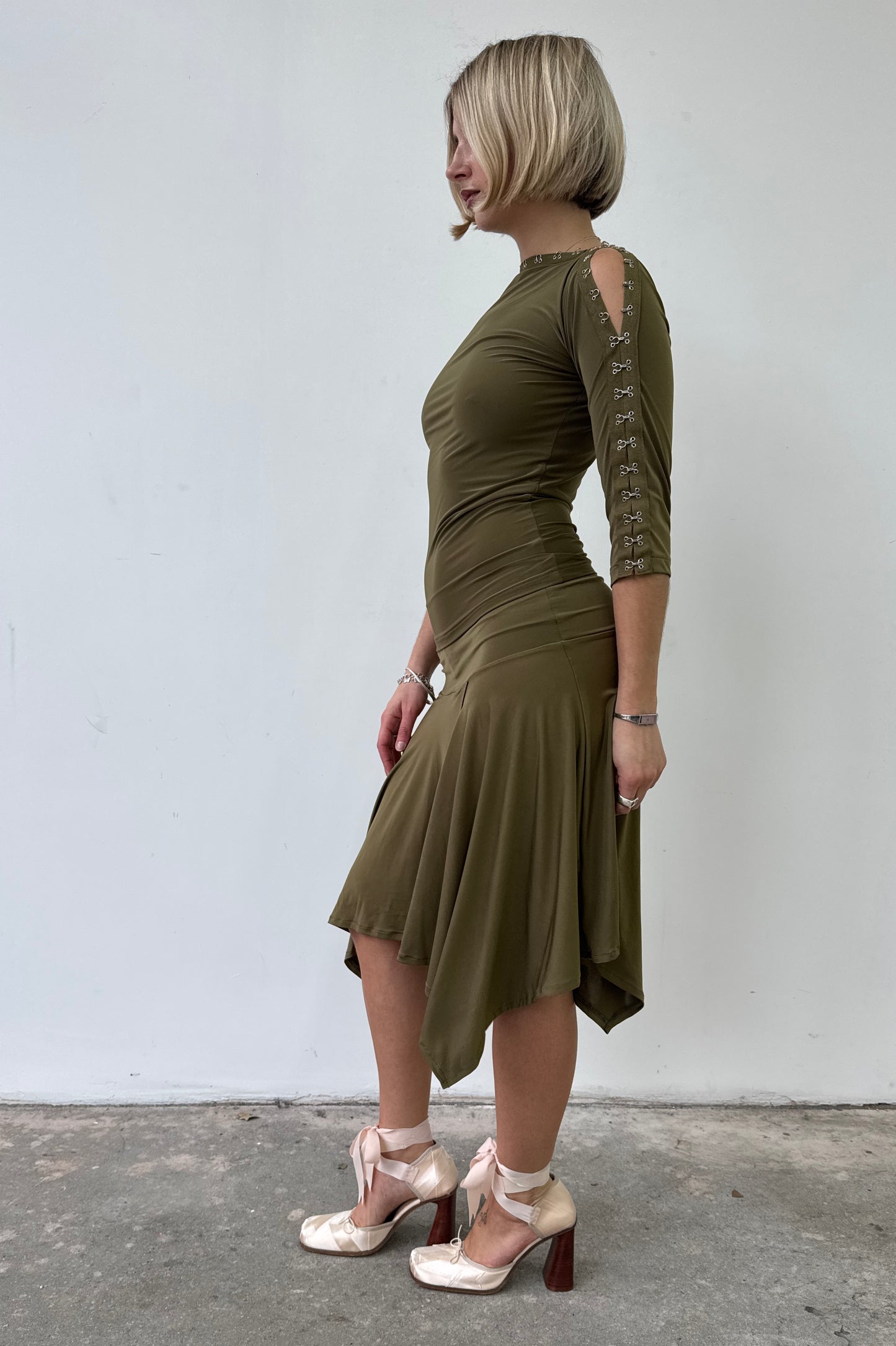 Slinky Skirt - Olive