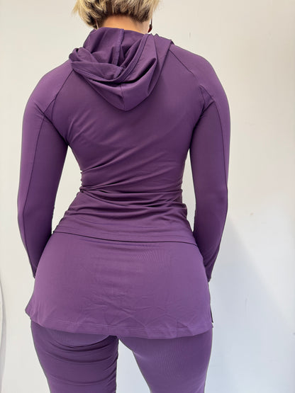 Flex Long Sleeve - Aubergine