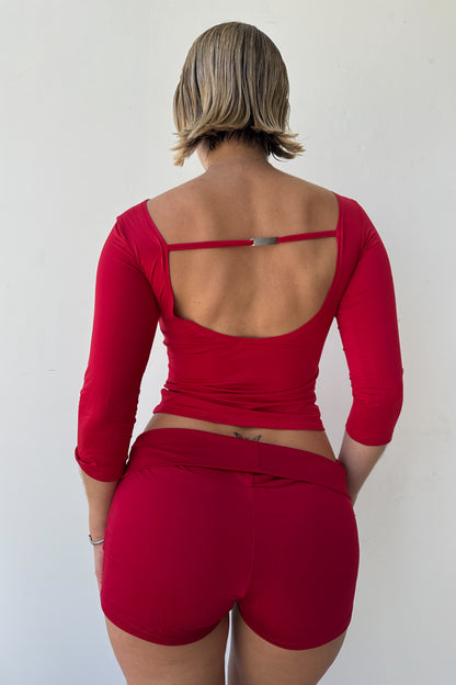 Slinky shorts - Red
