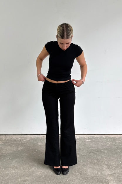 Mock Neck Top - Ink