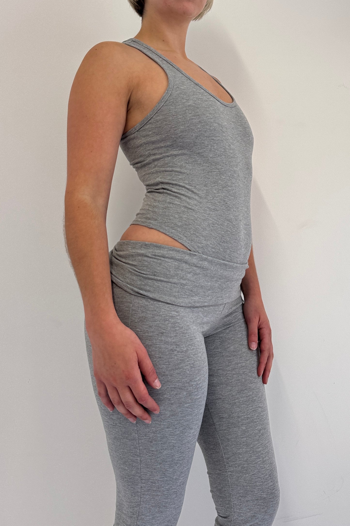 Claudia Bodysuit - Grey