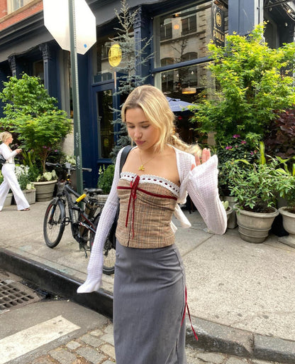 Elle Maxi Skirt - Grey