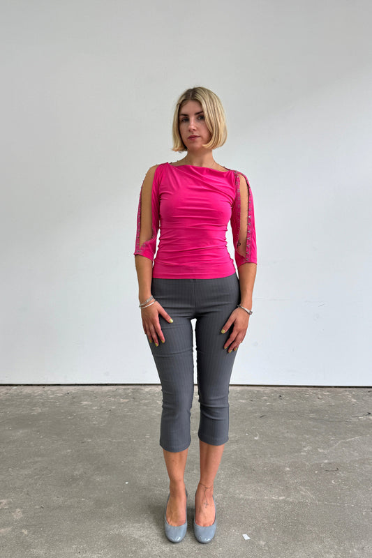 The Hooked top - Raspberry