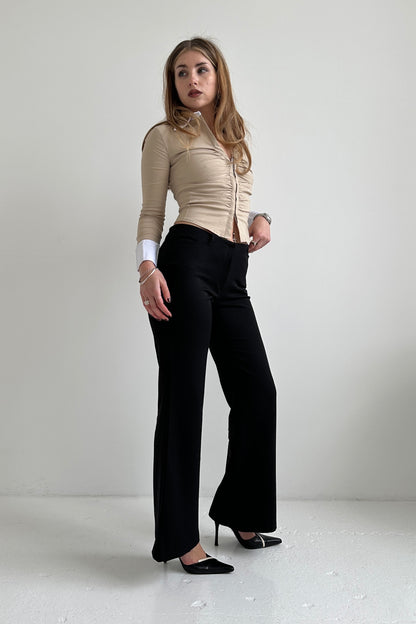 Elle Trousers - Black