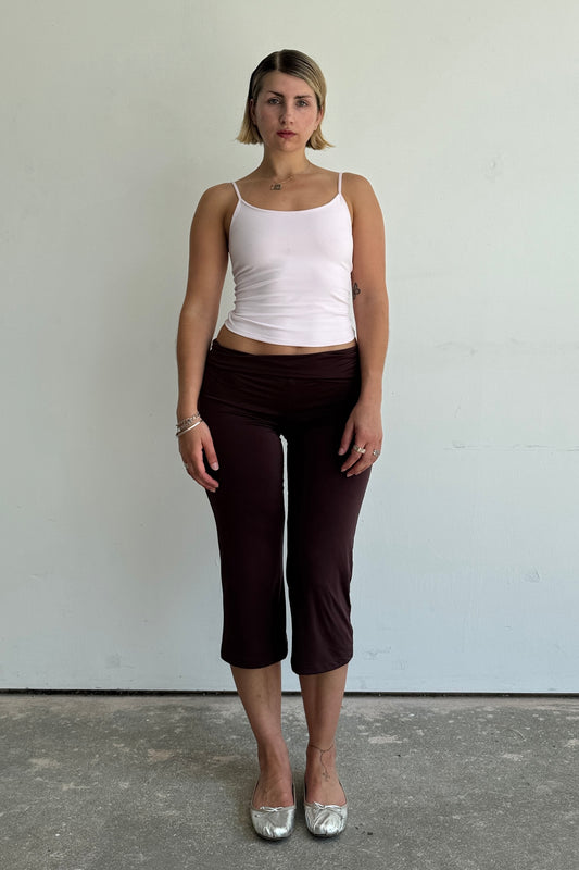 Slinky Capris - Espresso