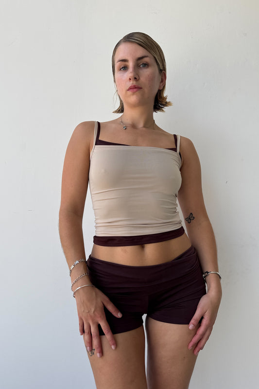The Slinky cami - tan