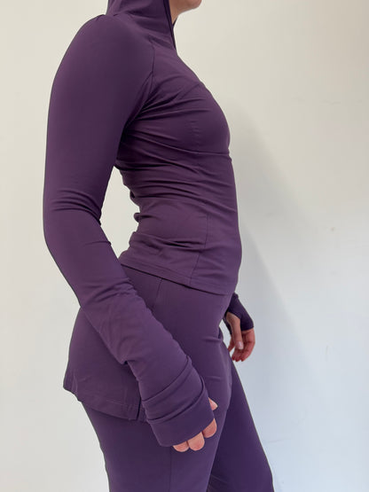 Flex Long Sleeve - Aubergine