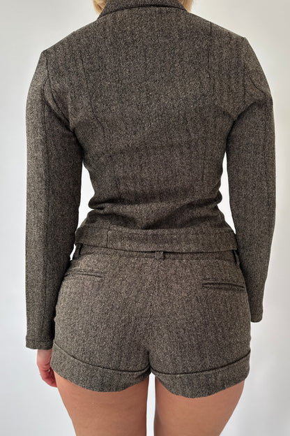 Saddle Jacket - Brown